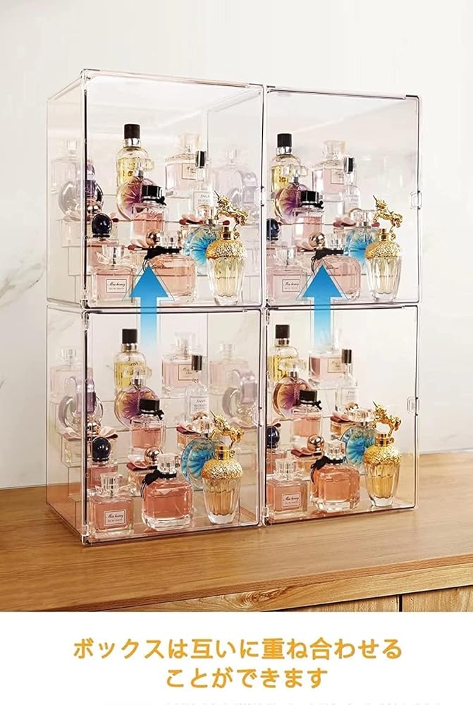 香水 ミニチュア 大量 ディスプレイ 飾り棚 楽天市場】収納ボックス アクリル香水ホルダー 透明 防水・防塵